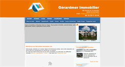 Desktop Screenshot of gerardmer-immobilier.com